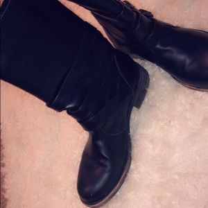 These are all black boots